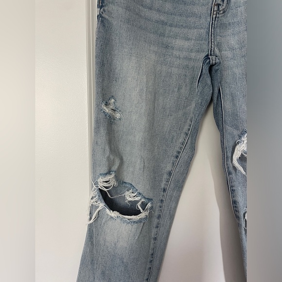 Pistola Light Blue Presley High Rise Relaxed Roller Jeans - Size 28 - Picture 9 of 10